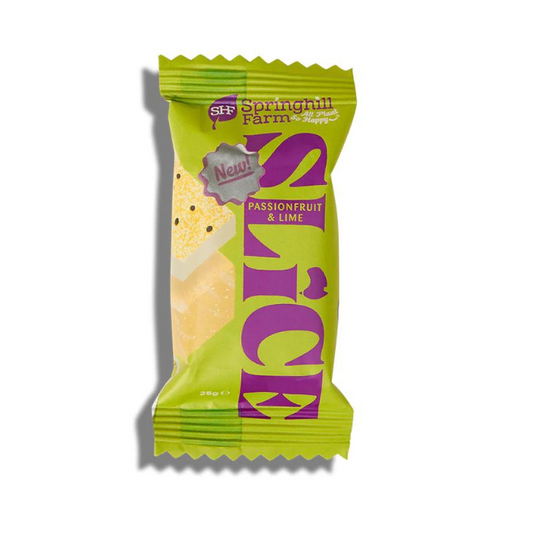 Springhill Farm, Passionfruit and Lime  Slice, 28g - 10PACK