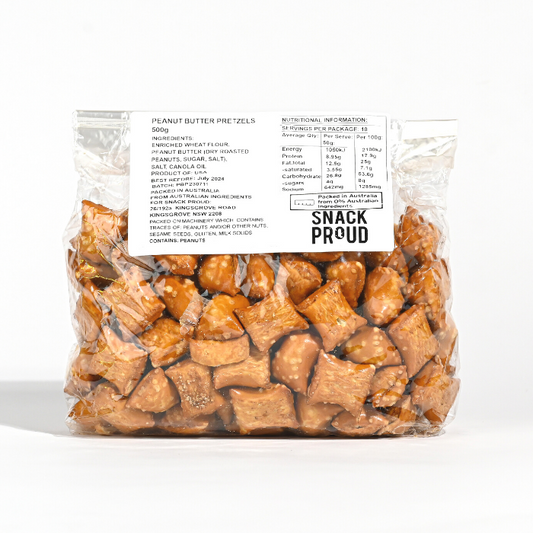 Foodservice Bio - Peanut Butter Pretzels, 500g