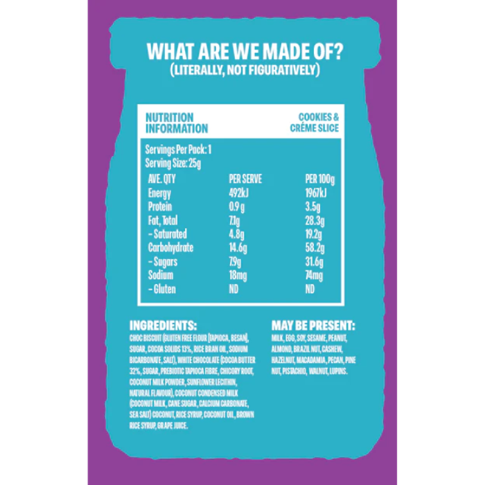 Springhill Farm, Cookies & Cream Bite Slice, 28g - 10Pack