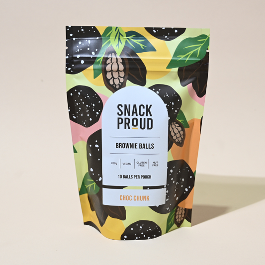 Snack Proud, Chocolate Brownie Balls Pouch, 200g