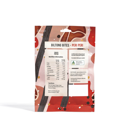 Snack Proud - Biltong Bites, Peri Peri, 30g