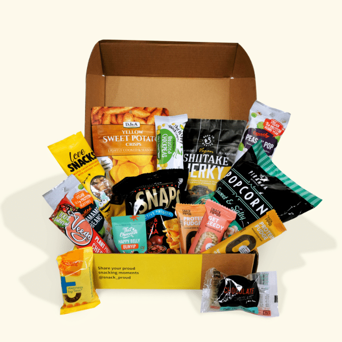 Snack Proud Vegan Snack Box